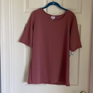 Pink lularoe top